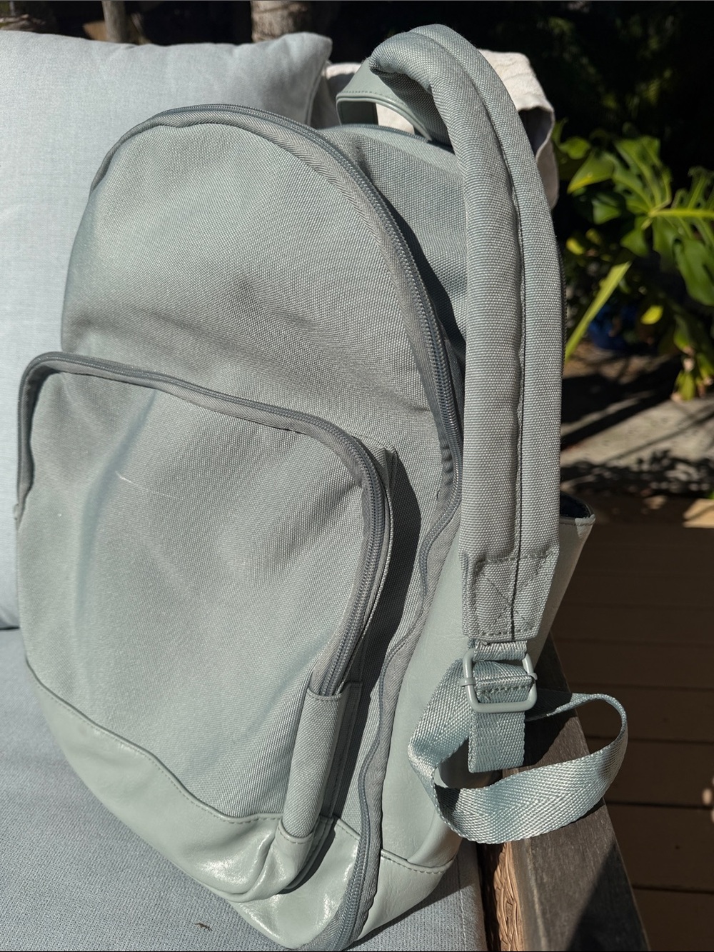 BEIS Sage Green Everyday Backpack